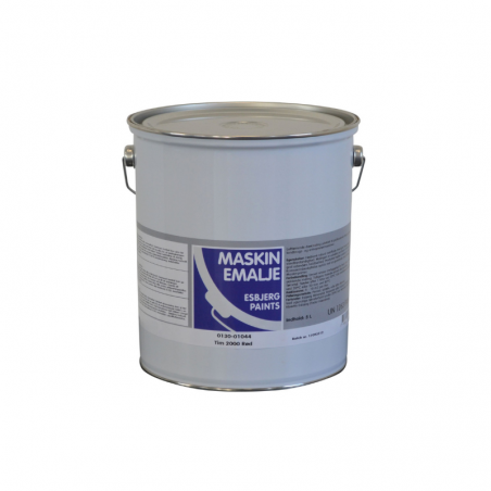 DB orange maskinemalje 5 liter