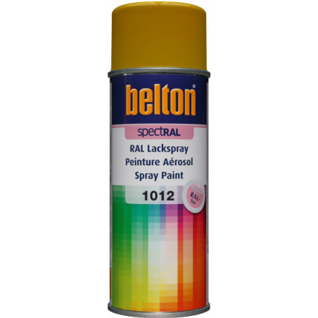 Spraymaling Belton 324 citron gul ral 1012