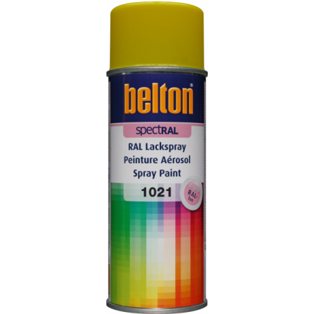 Spraymaling Belton 324 raps gul ral 1021