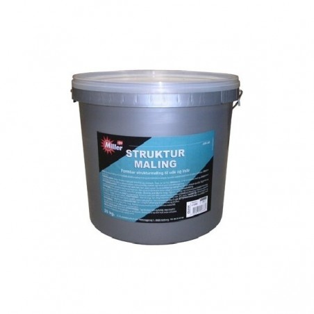 Miller strukturmaling 10 liter