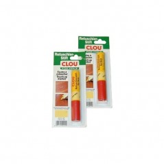 Clou stift 407 mahogni brun