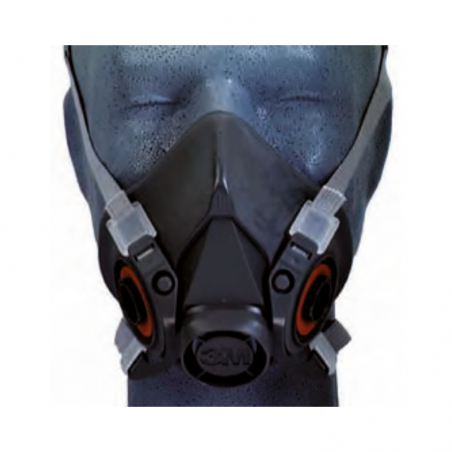 3M halvmaske 6000 str. L