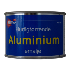 Miller hurtigtørrende emalje aluminium 380 ml