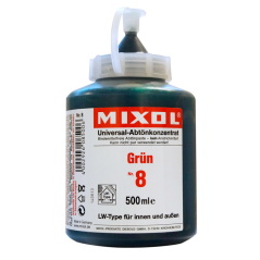 MIXOL tonefarve grøn  8, 500 ml