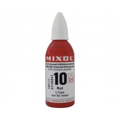 MIXOL tonefarve rød 10