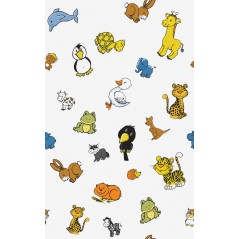 selvklæbende folie med dyr