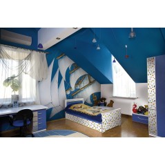 Selvklæbende folie med dyr 45x200cm ( restlager )