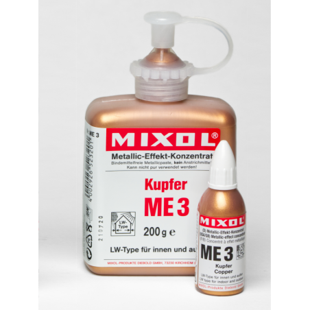Mixol tonefarver metallic kobber effekt 20 gr.