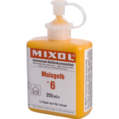 MIXOL tonefarve maisgelb 6, 200 ml