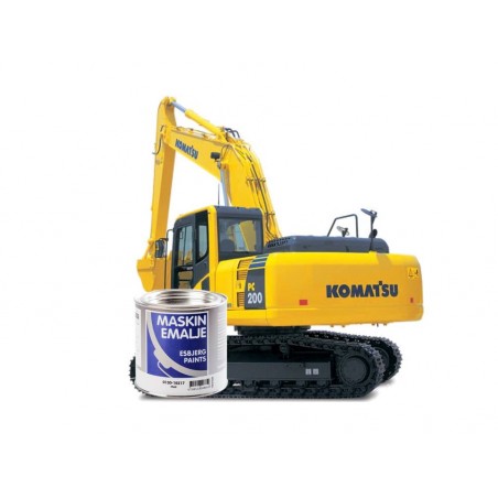 Komatsu gul K42X-00-H0110 - 01164 maskinemalje 0,75 liter