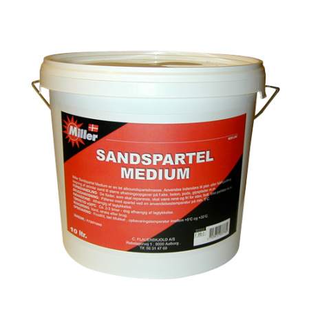 Miller letspartel medium rød 10 kg