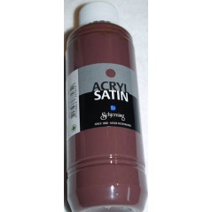 Acryl hobbyfarve satin brun 2158 - 250ml