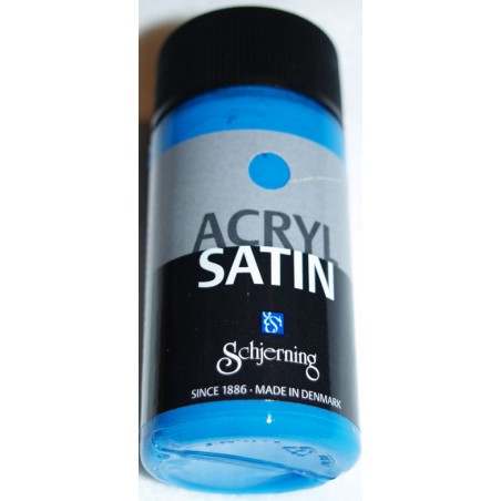 Acryl hobbyfarve satin primærblå 2123