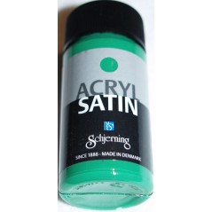 Acryl hobbyfarve satin grøn 2124