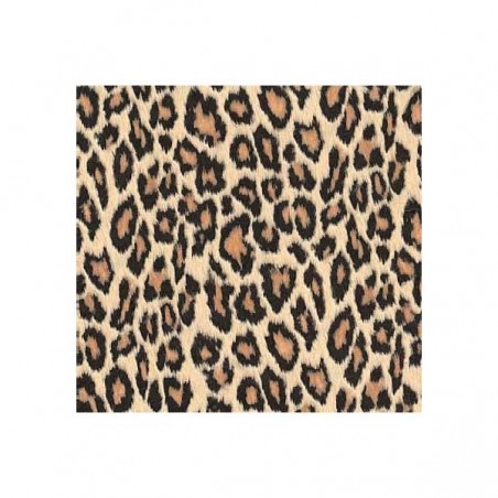 Selvklæbende folie skind leopard 45x200cm ( restlager )