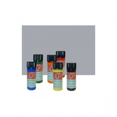 Acryl hobbyfarve satin grå 2146