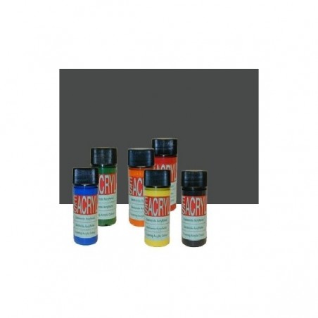 Acryl hobbyfarve satin sort 2154 - 50 ml