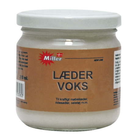 Miller lædervoks pasta 210 ml