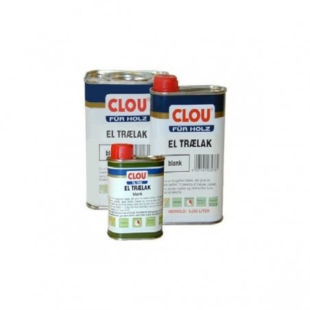 Clou trælak el blank alkyd 0,75 liter