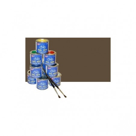 Miller emalje ral 8016, brun blank