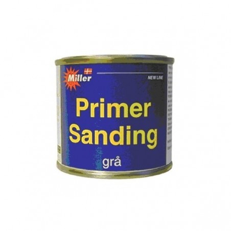 Miller primer sanding, grå, hurtigtørrende universal grundfarve