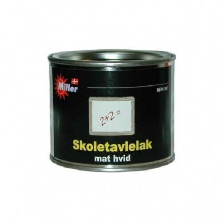 Miller skoletavlelak, hvid 380 ml